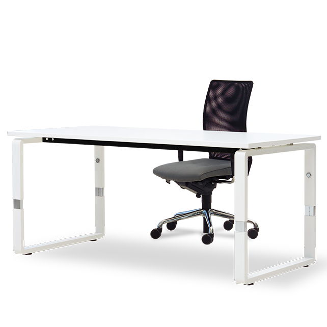 Pensum o-poot bureau instelbaar