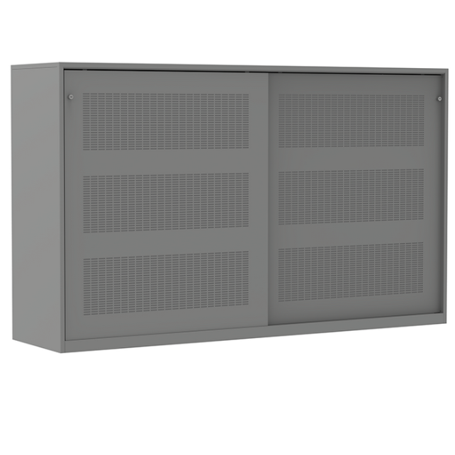 Akoestische schuifdeurkast 120x200x50cm