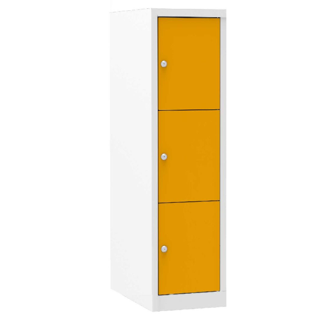 Lockerkast Color 3 vakken 1.3