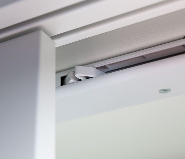 Akoestische schuifdeurkast 160x160x50cm