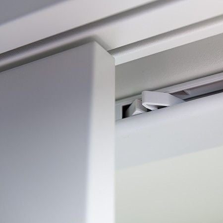 Akoestische schuifdeurkast 120x200x50cm