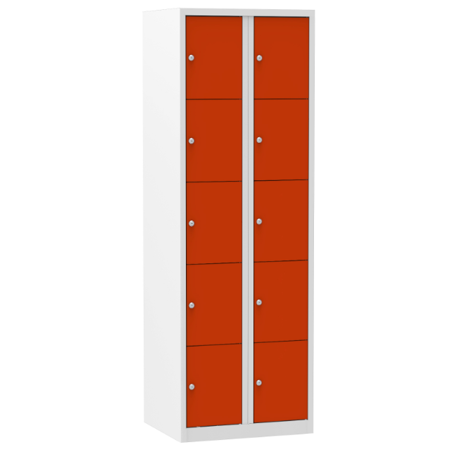 Lockerkast Color 10 vakken 2.10