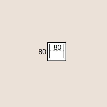 Bartafel 80x80cm
