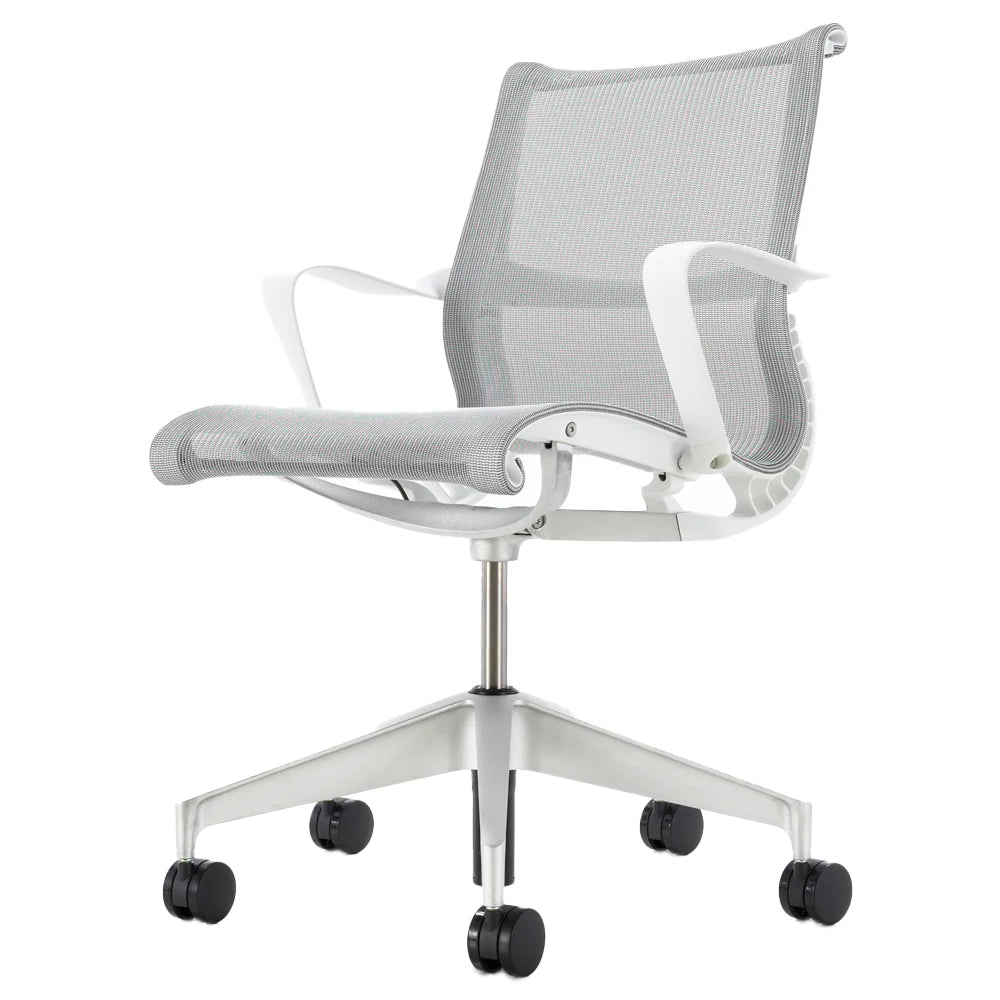Refurbished Herman Miller Setu Alpine white