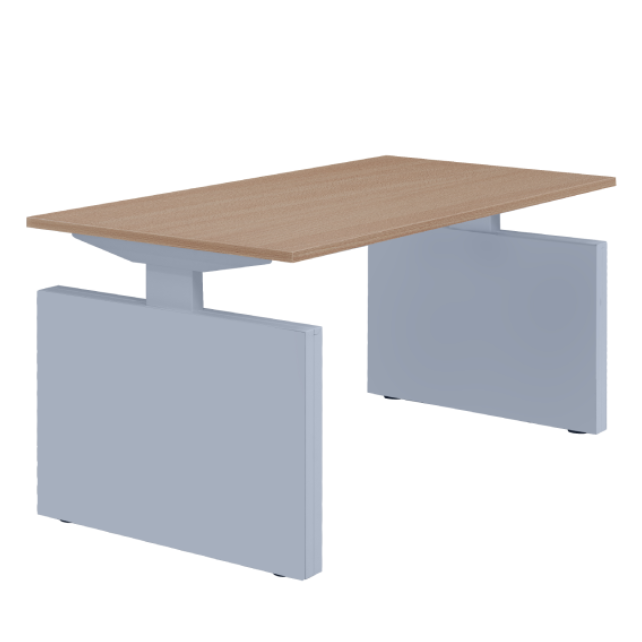 Basic bureau recht met zijwangen