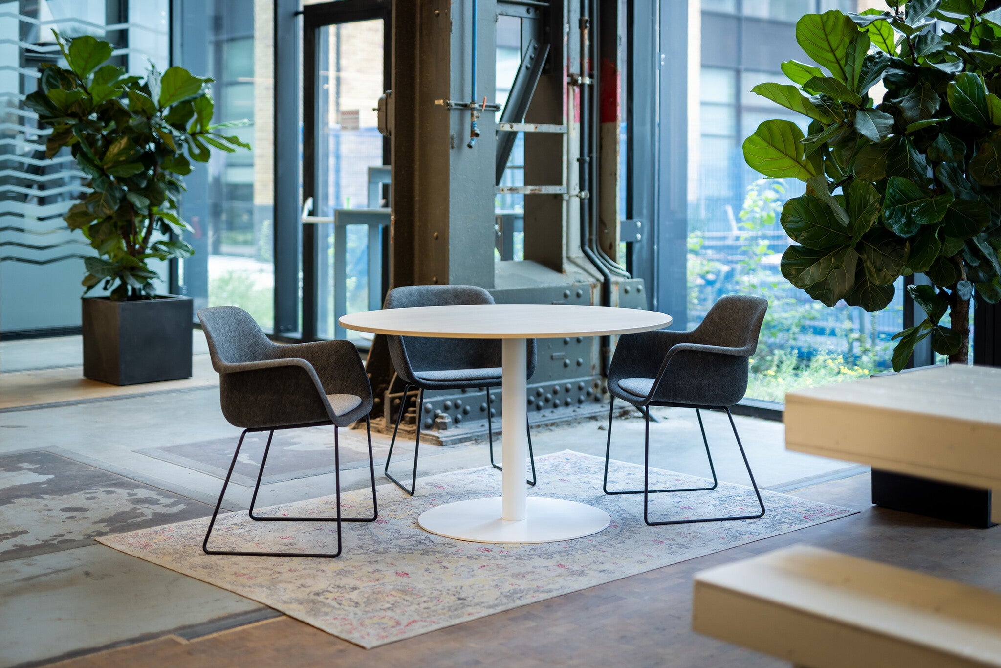 Vepa T60 tafel rond (voorraadmodel)