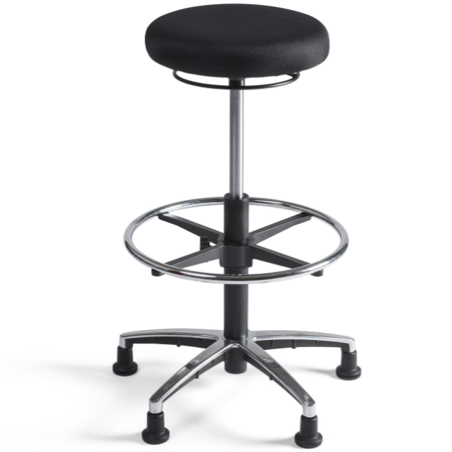 Tabouret hoog met zitkussen