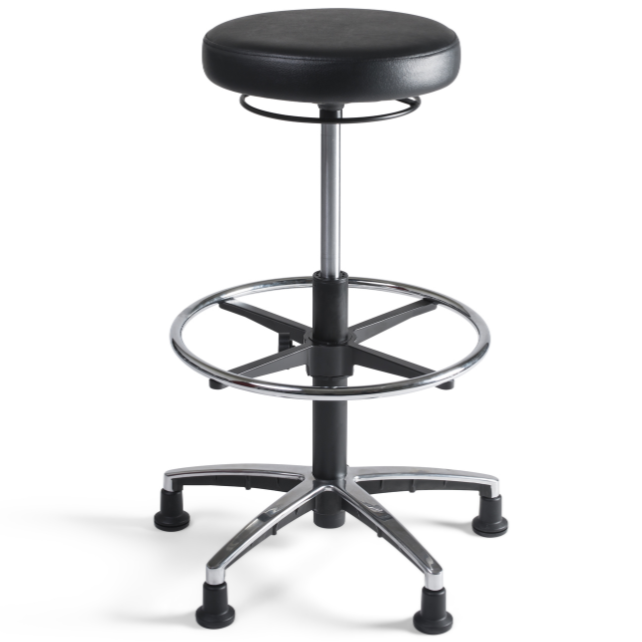 Tabouret hoog met zitkussen
