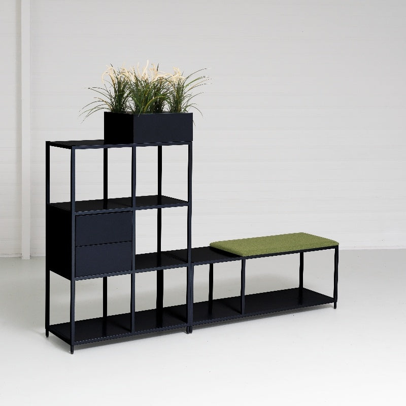 Vakkenkast Modu 6 vaks - 124x80cm