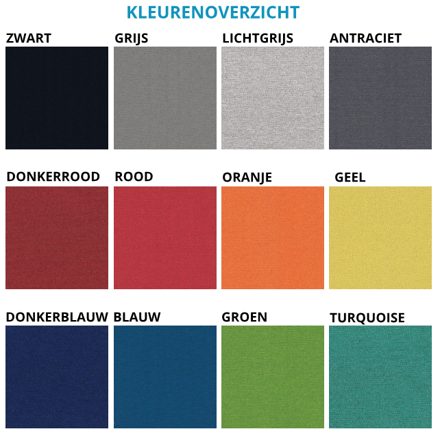 Vakkenkast Modu totaalopstelling 142x119cm