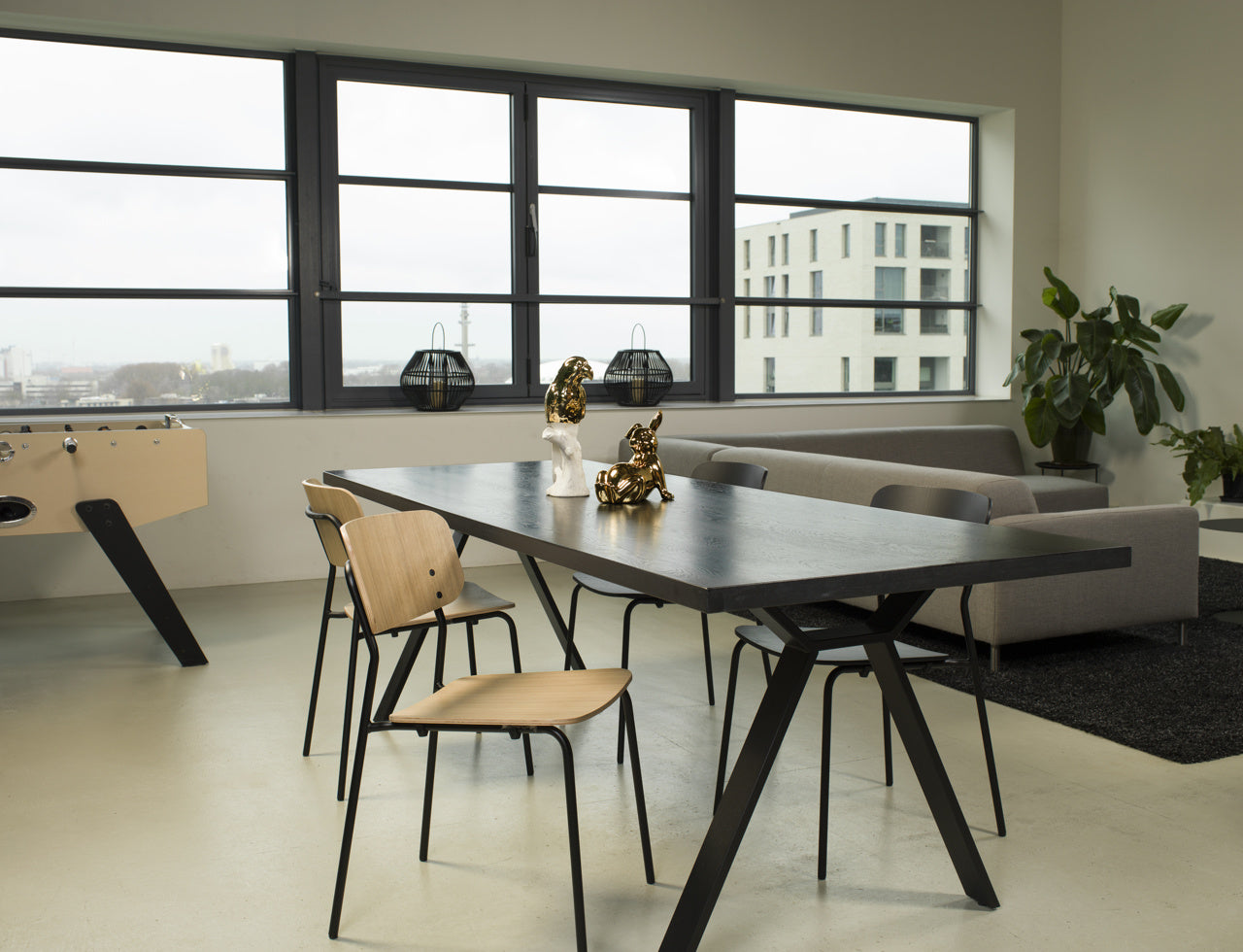 Kantinestoel Nero Open