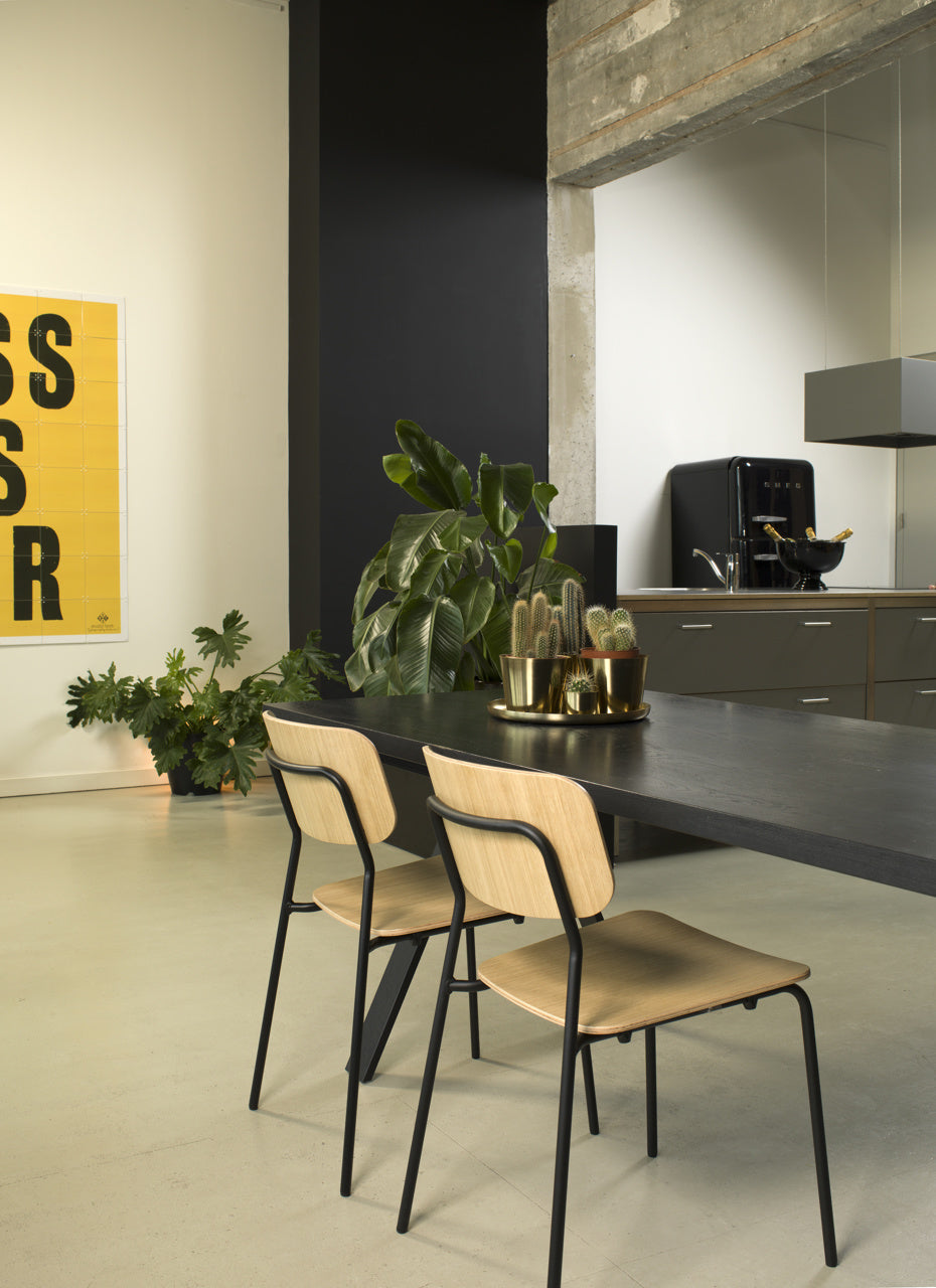 Kantinestoel Nero Open