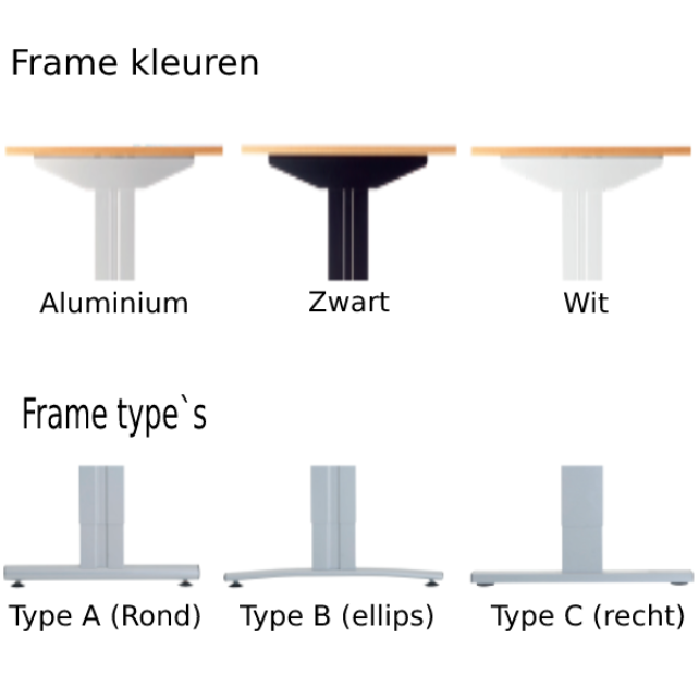 Basic bijzettafel