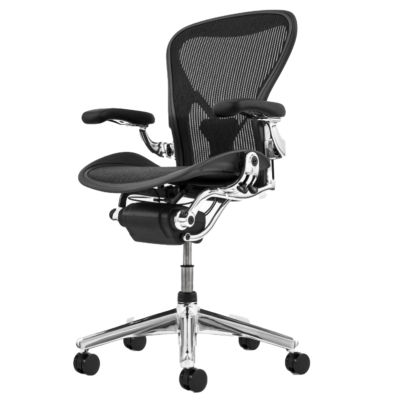 Refurbished Herman Miller Aeron Chair Classic (Polished)