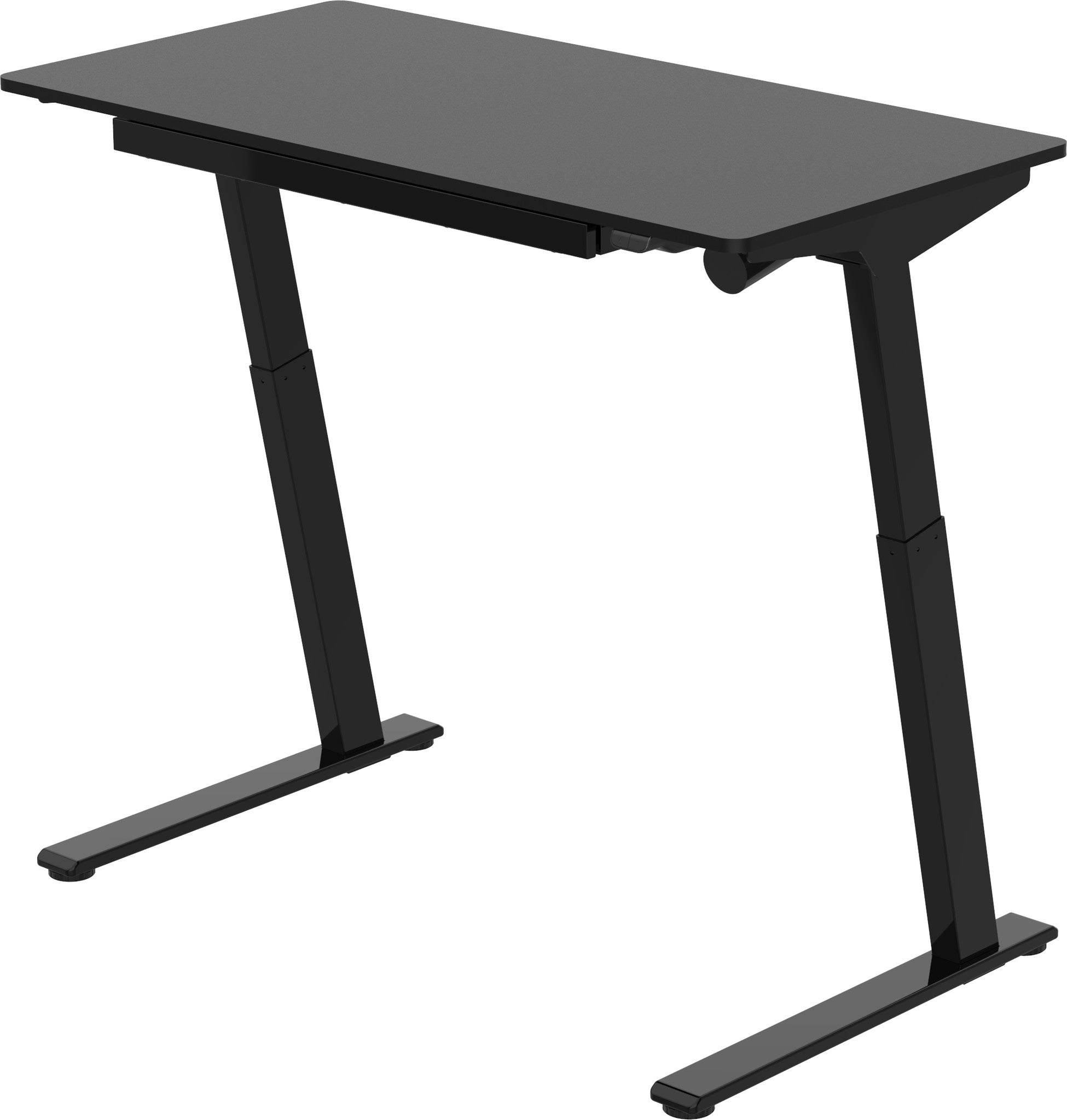 Elektrisch zit-sta bureau Nero