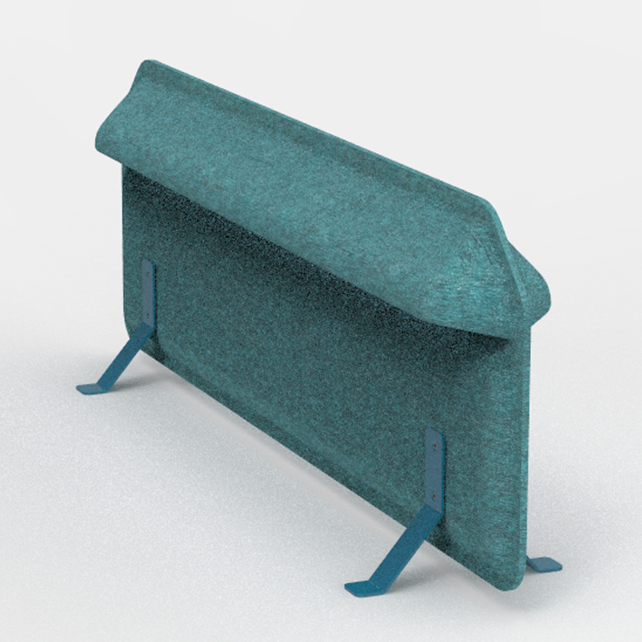 AK 2 Werkplekverdeler staand met lamp