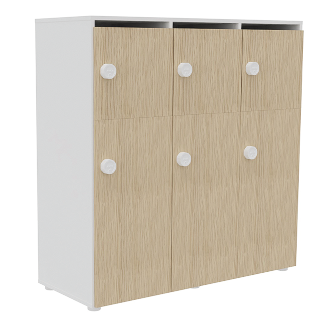 Eko Equipped locker met garderobe vak