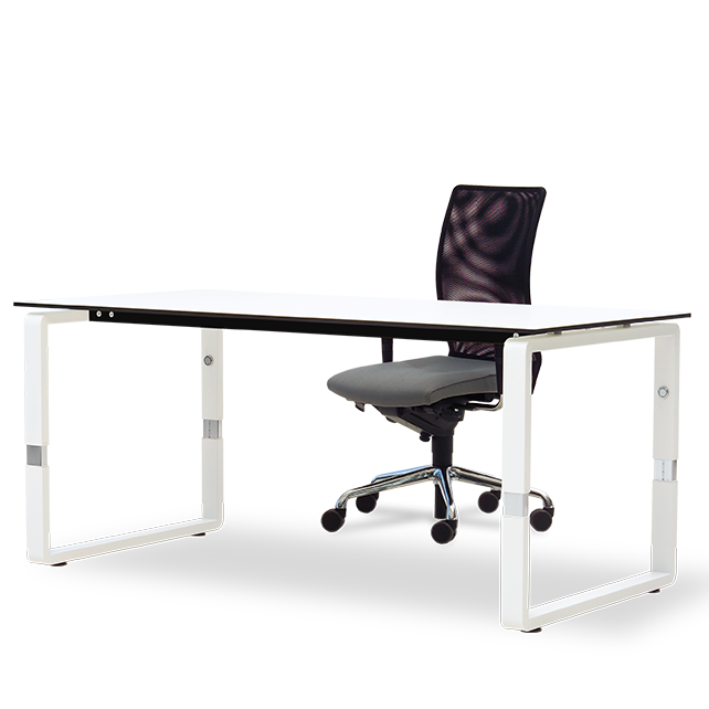 Pensum o-poot bureau instelbaar