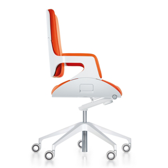 Silver bureaustoel medium hoge rug