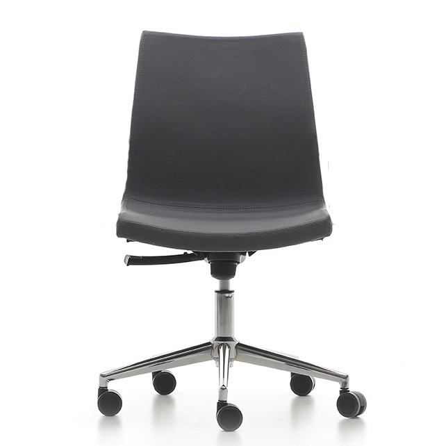 Vergaderstoel sumo met wielen zonder armleuning