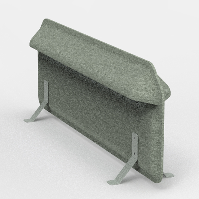 AK 2 Werkplekverdeler staand met lamp