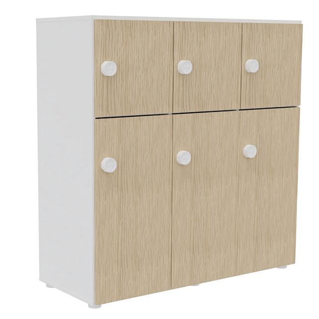 Eko Equipped locker met garderobe vak