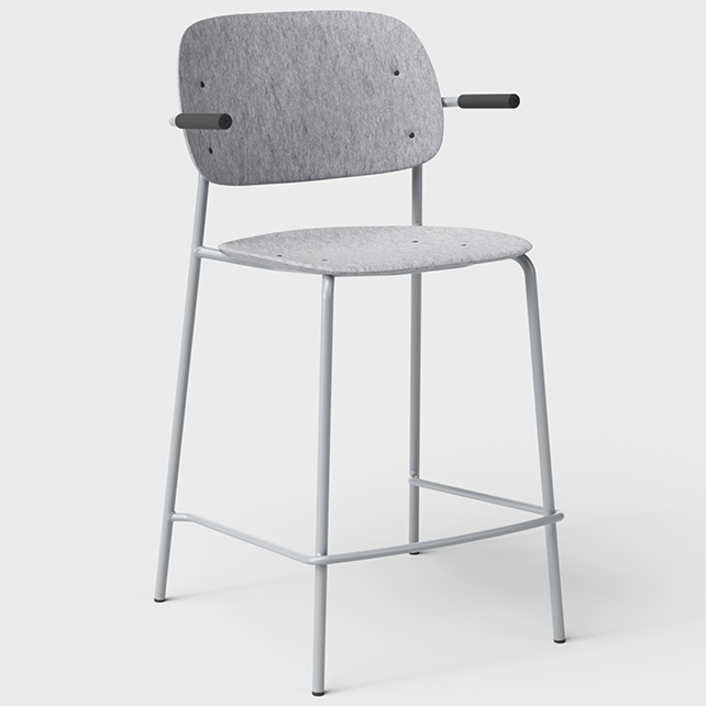 Hale balie stoel met armleuningen