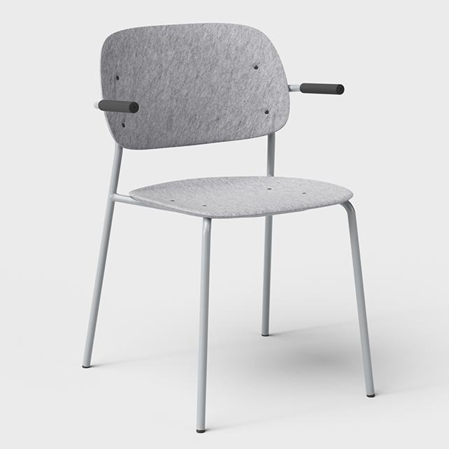 Hale vergaderstoel met armleuningen