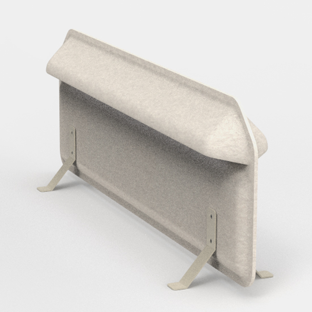 AK 2 Werkplekverdeler staand met lamp