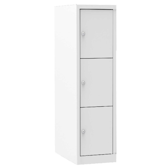 Lockerkast Color 3 vakken 1.3