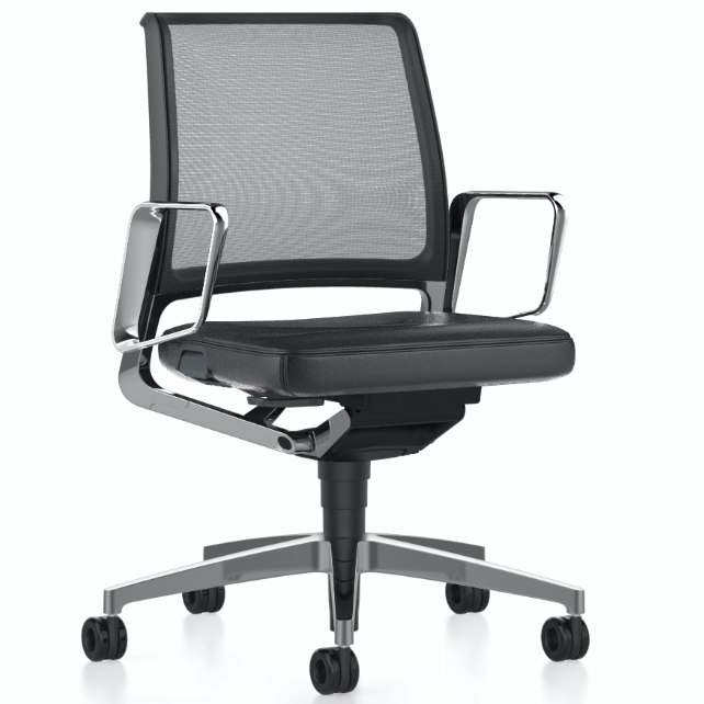 VINTAGEis5 design bureaustoel netweave