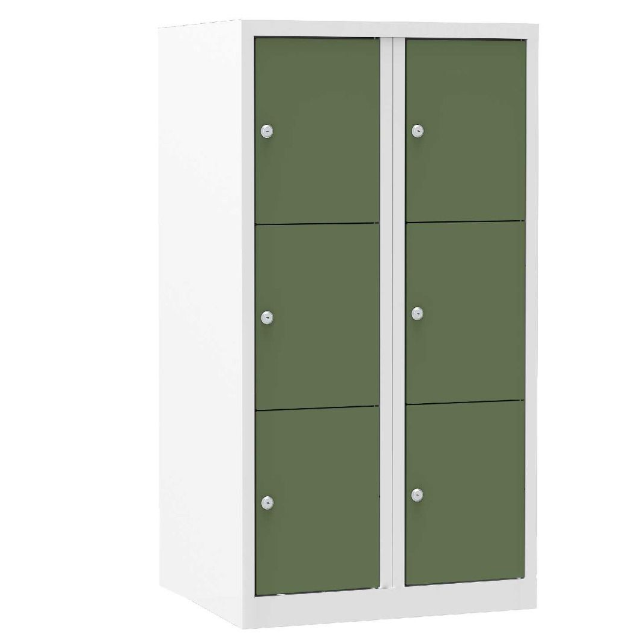 Lockerkast Color 6 vakken 2.6
