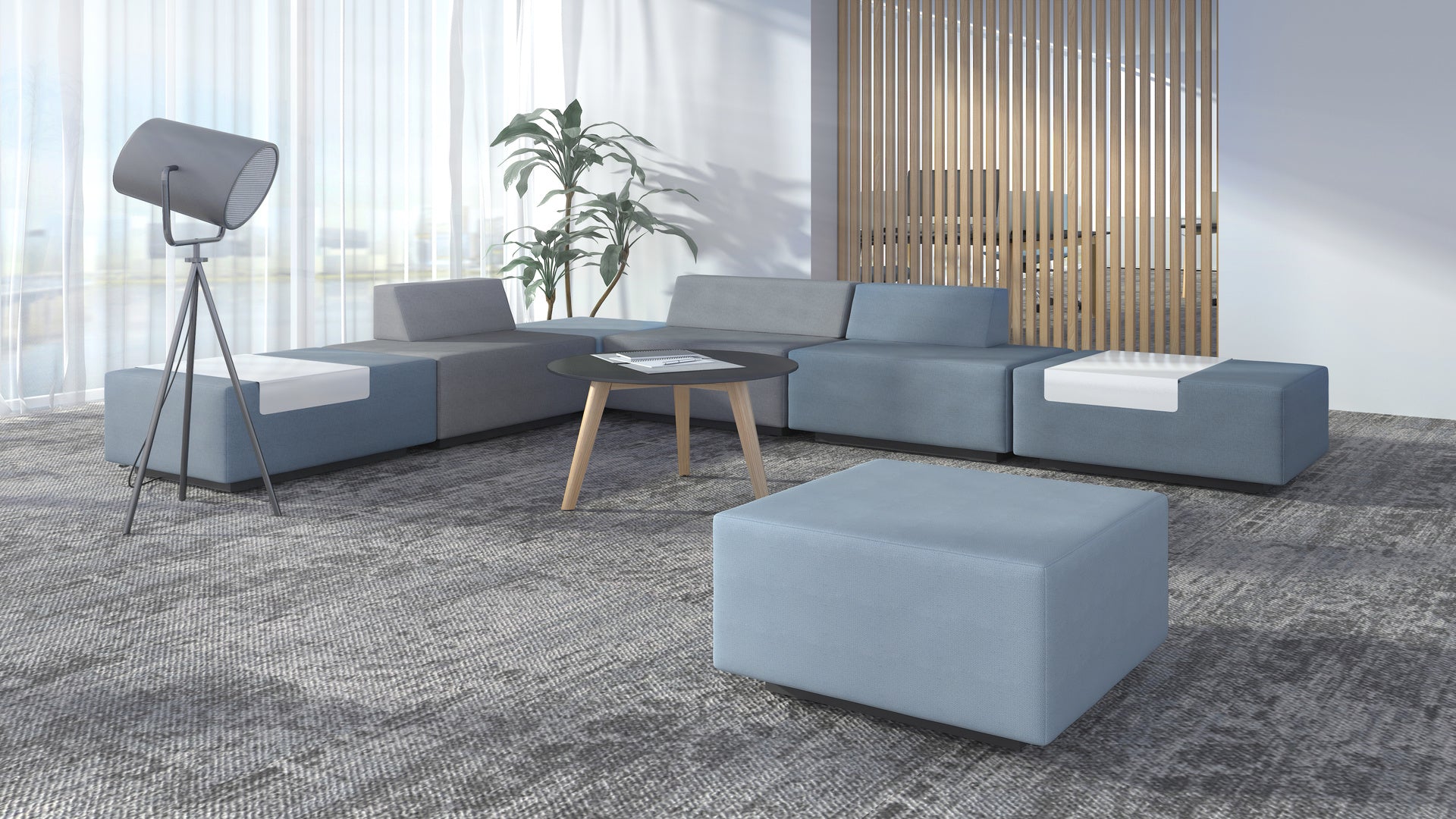 Koffietafel Nova wood rond