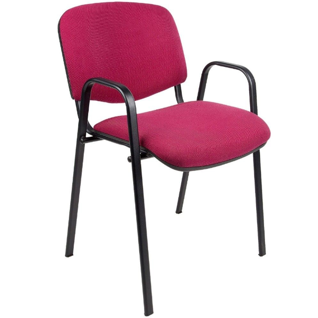 Vergaderstoel Bruno met armleggers