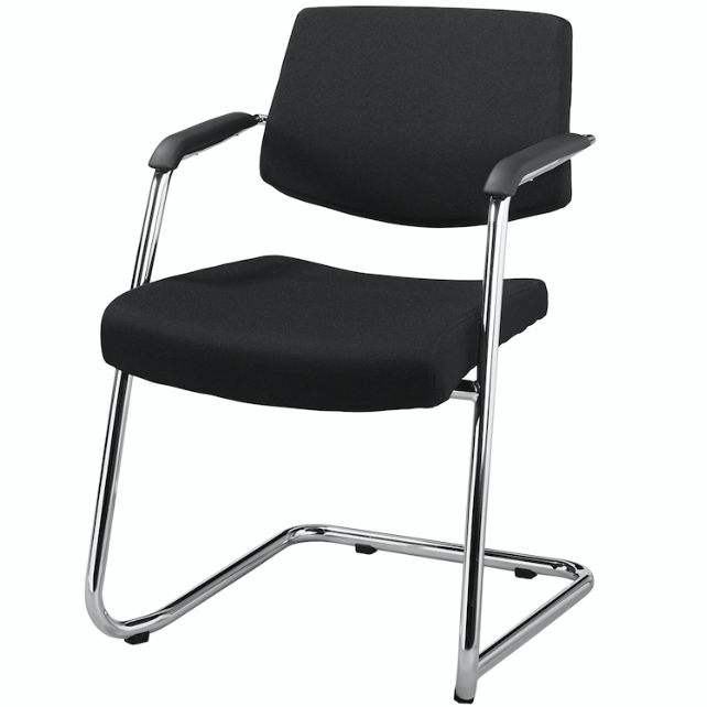 Vergaderstoel Basic lage rug