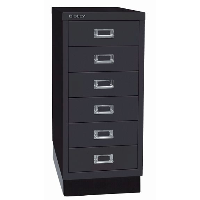 Bisley meerladekast 6 laden A4 met sokkel