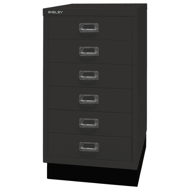 Bisley meerladekast 6 laden A3 met sokkel
