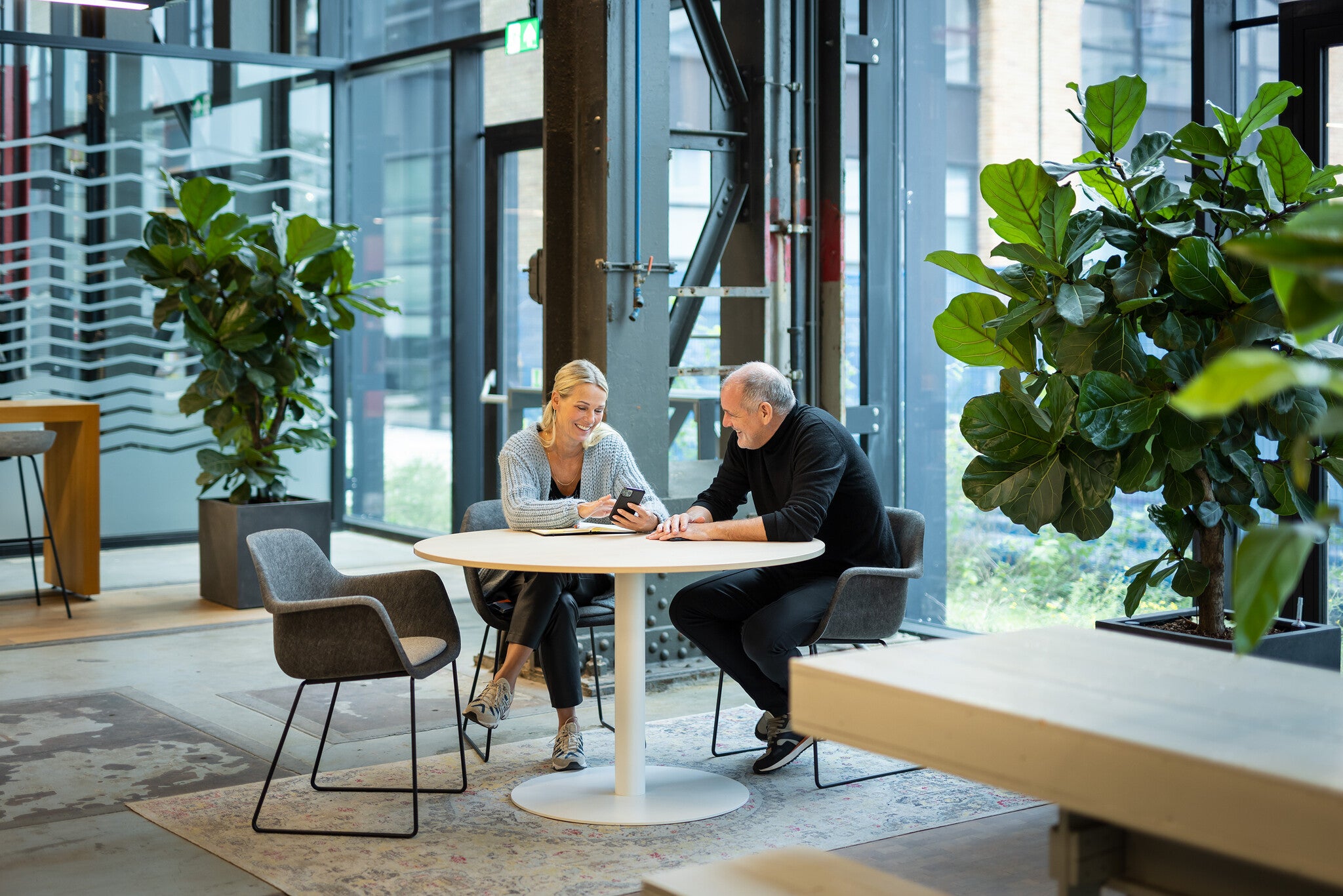 Vepa T60 tafel rond (voorraadmodel)