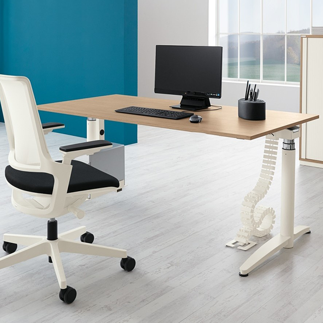 Caldo zit-sta bureau met slinger