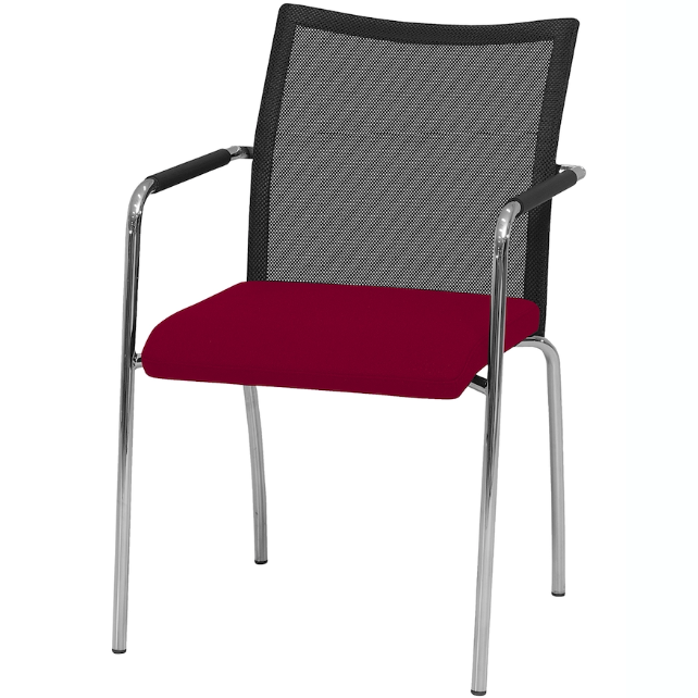 Vergaderstoel Carlo netbespanning