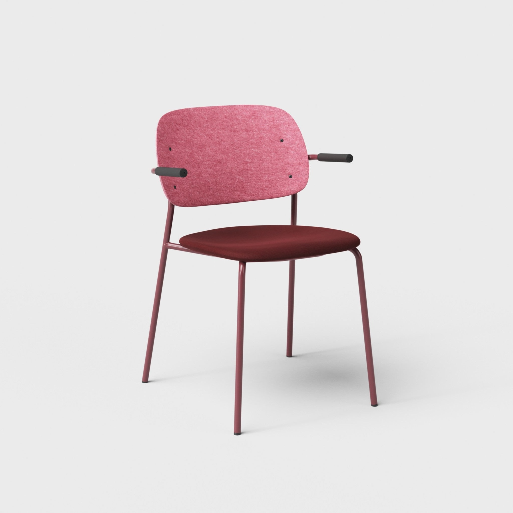 Hale vergaderstoel met armleuningen