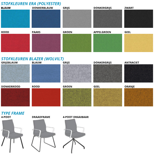 vergaderstoel Sumo met armleuning