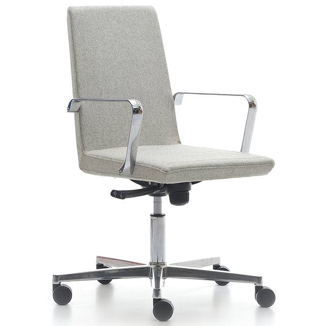 Vergaderstoel Demo verrijdbaar