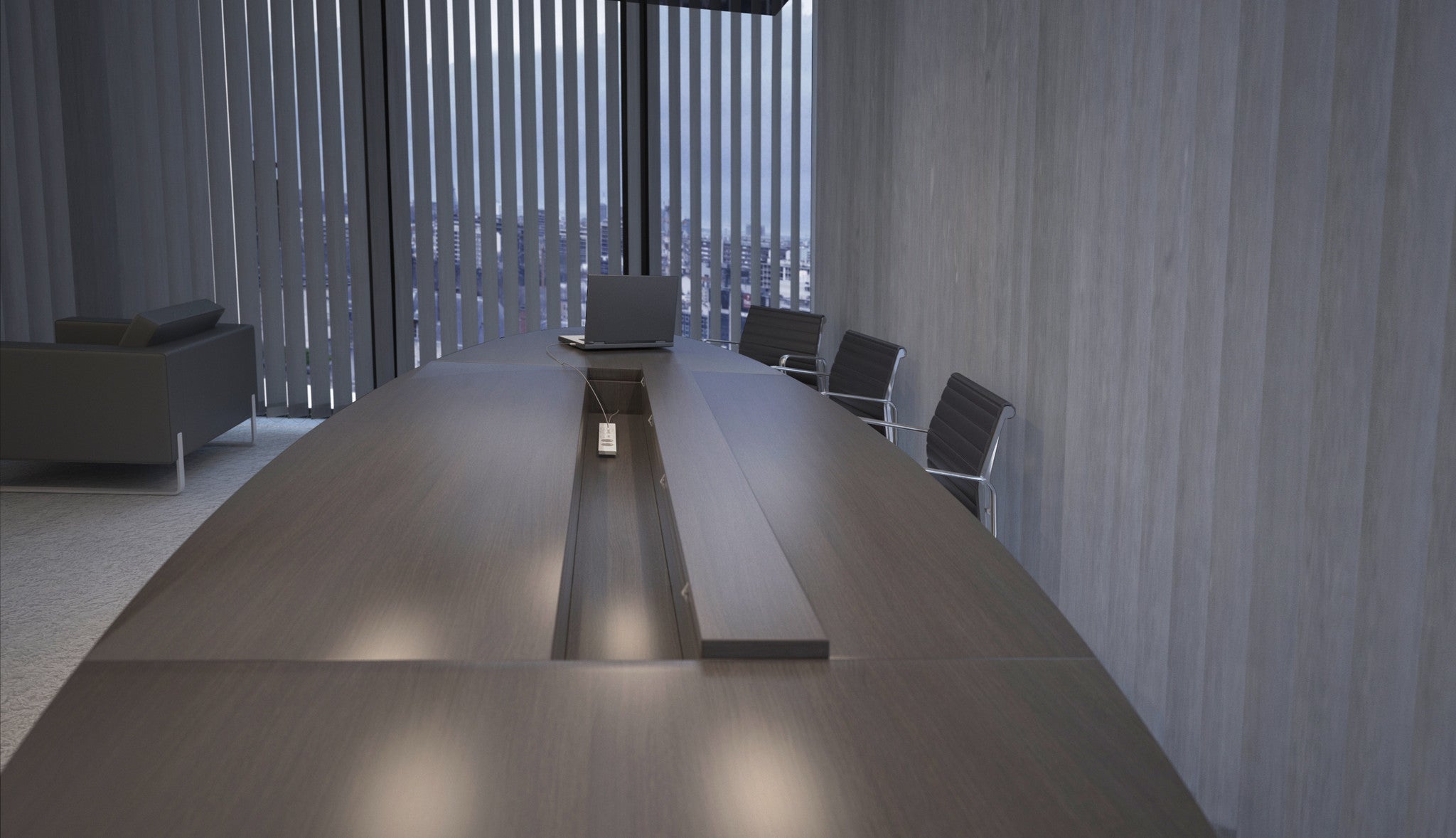 Vergadertafel Detroit