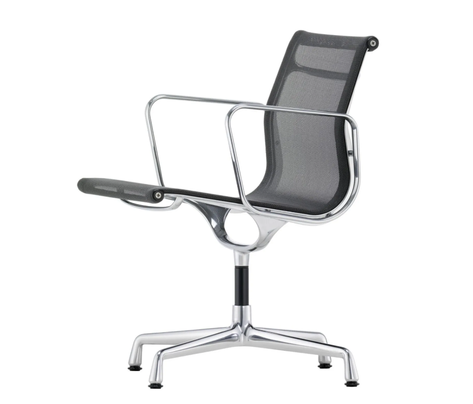 Vitra EA 108 Aluminium Chair Netweave Refurbished