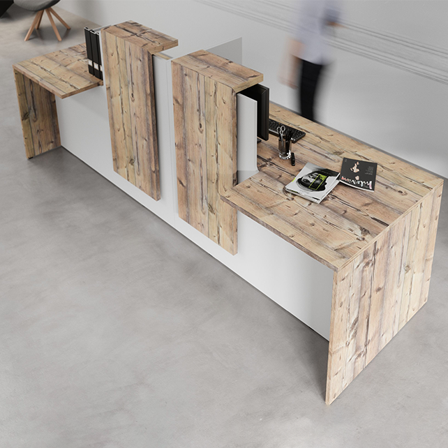 Fifty-Fifty receptiebalie