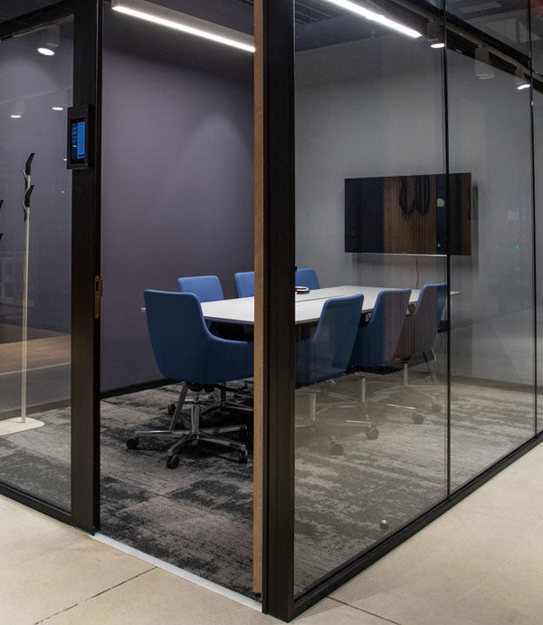 Vergaderstoel Hendrix mini met wieltjes