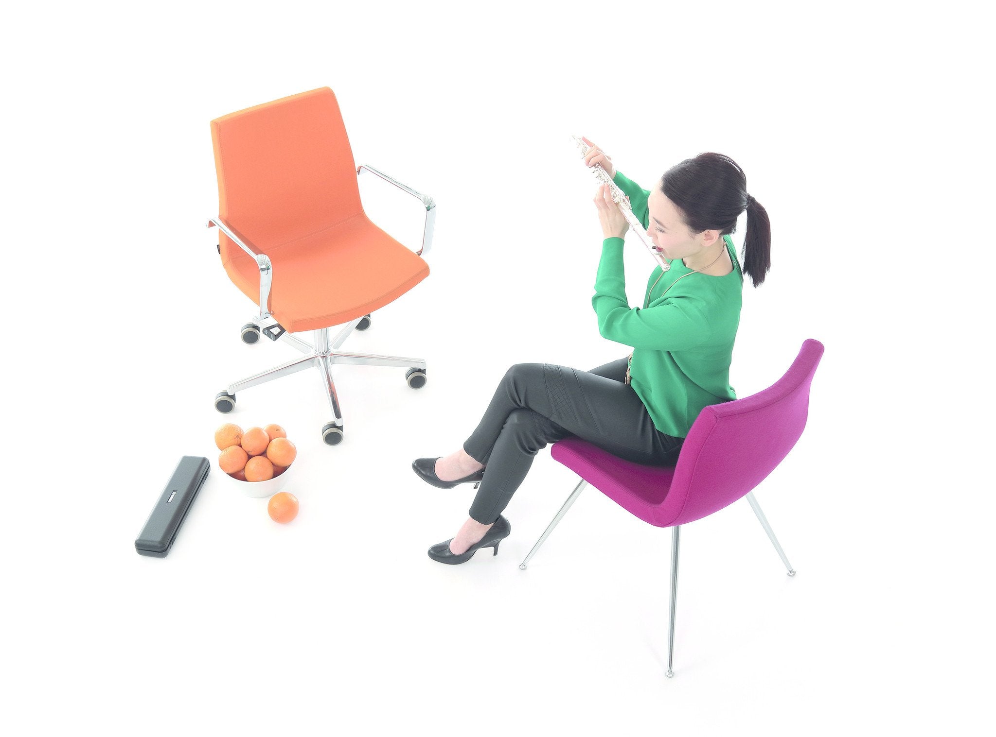 vergaderstoel Sumo met armleuning