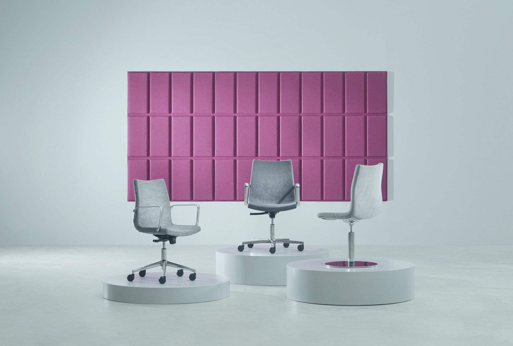 Vergaderstoel sumo met wielen zonder armleuning