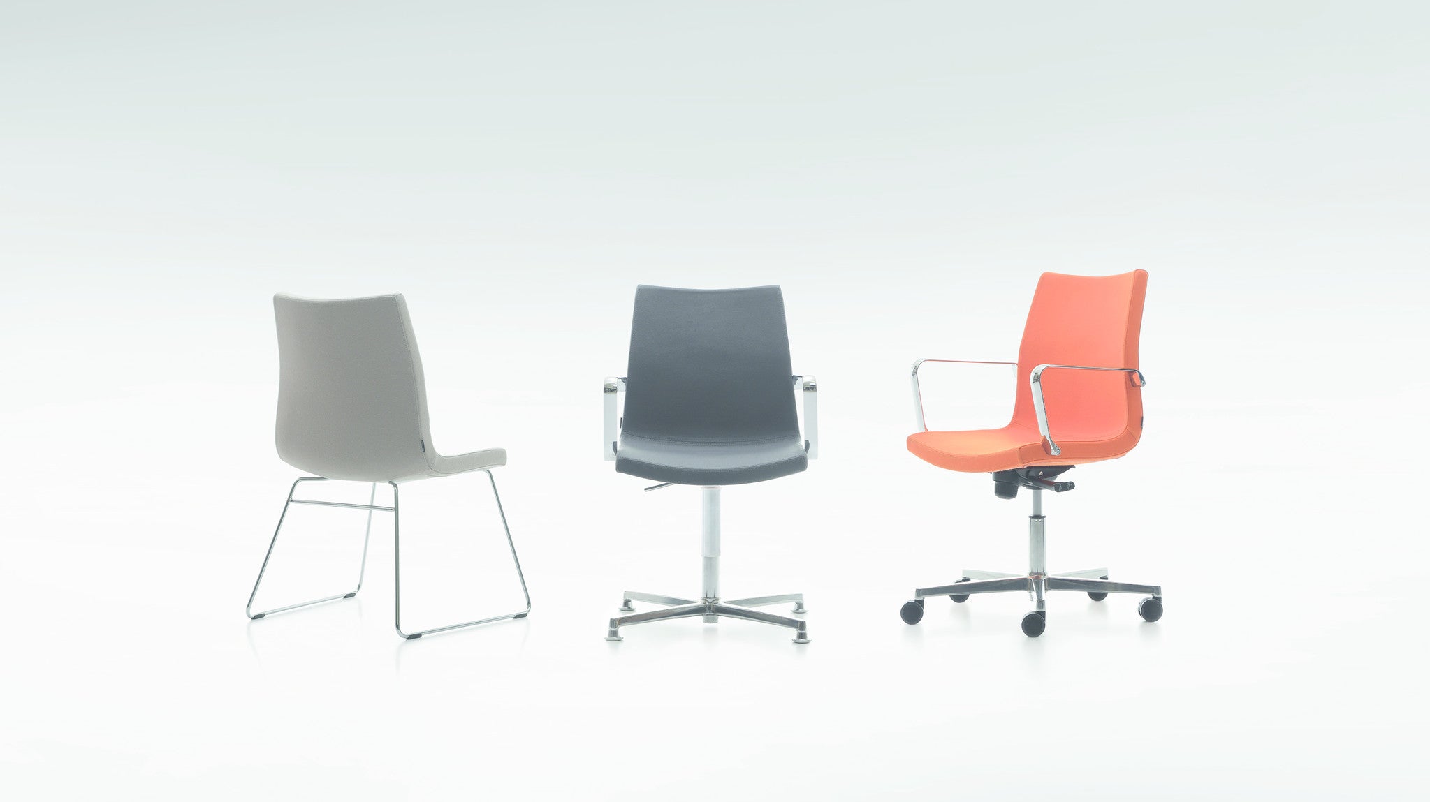 Vergaderstoel sumo met wielen